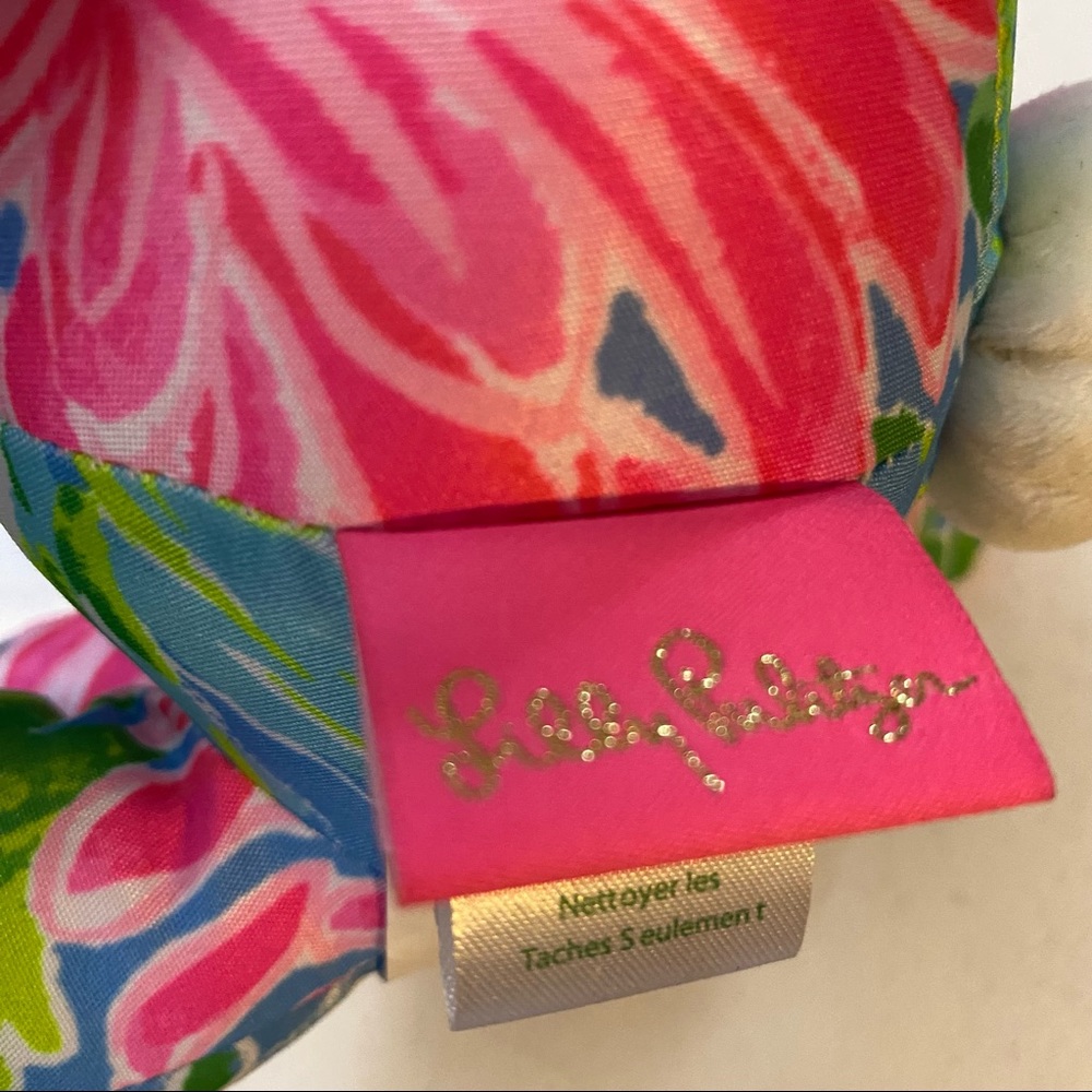 Lilly Pulitzer Stuffed Plush Bunny Rabbit Zanzibar Fl… Gem